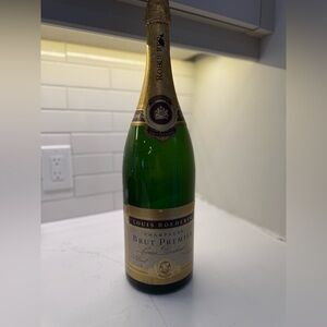 Louis Roederer 3L Jeroboam Champagne Bottle.